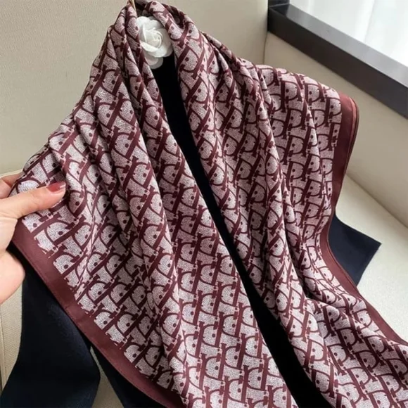 Miss Dolly 90*90cm Square Scarf- Available in 3 colors - Picture 2 of 7